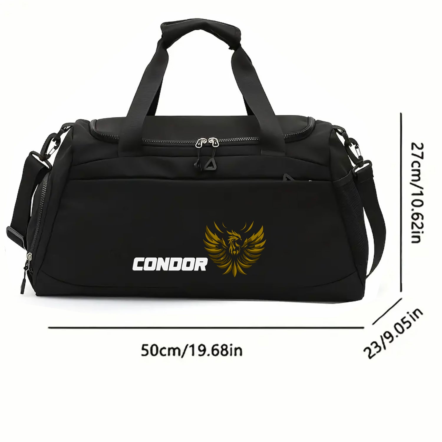 Condor Padel & Leisure Black Sports or Gym Bag