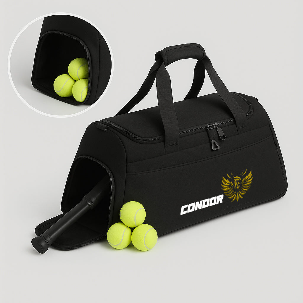Condor Padel & Leisure Black Sports or Gym Bag